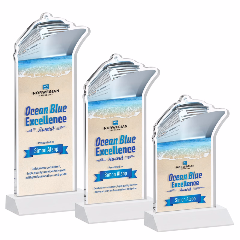 Voyager VividPrint™ Award - White
