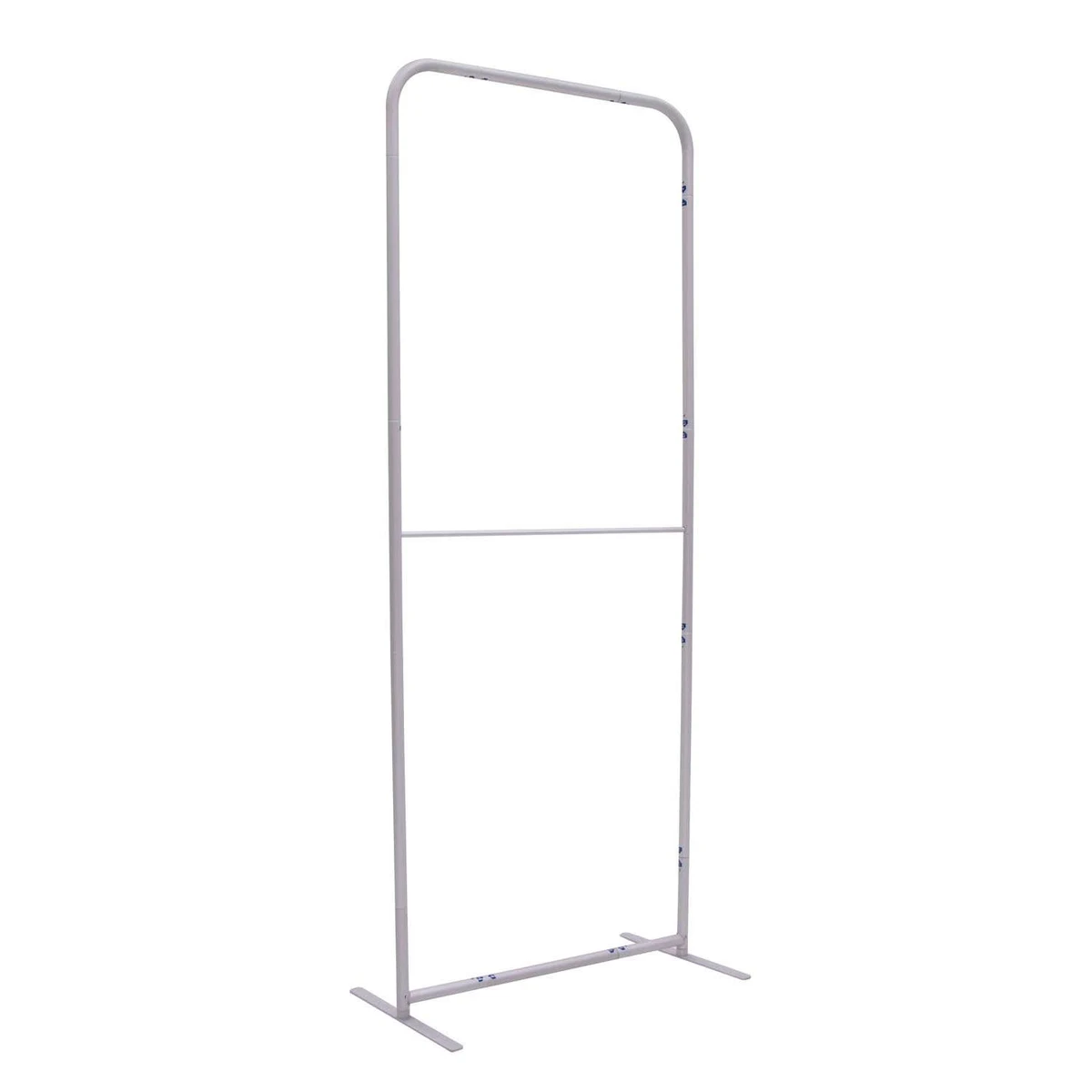 3'W x 90"H EuroFit™ Straight Wall Hardware 1