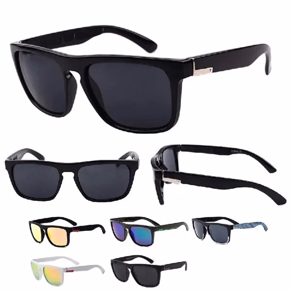 Custom Retro Mirror Lens Polarized Sunglasses UV Protection — Men's Women's Eyewear