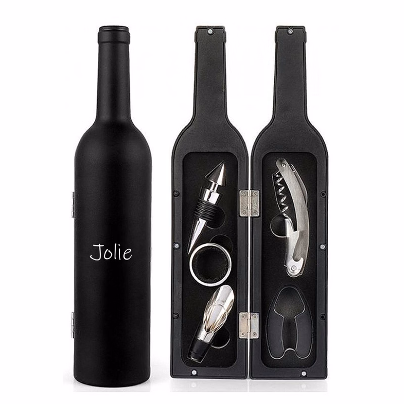 Wine Bottle Accessories Opener Gift Set