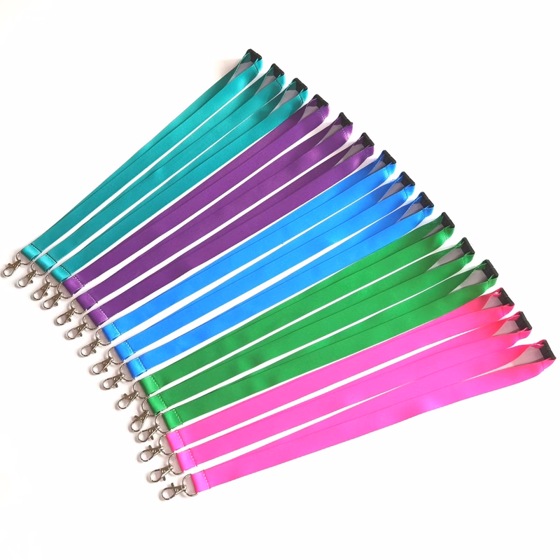 Safety Buckle Polyester Lanyard
