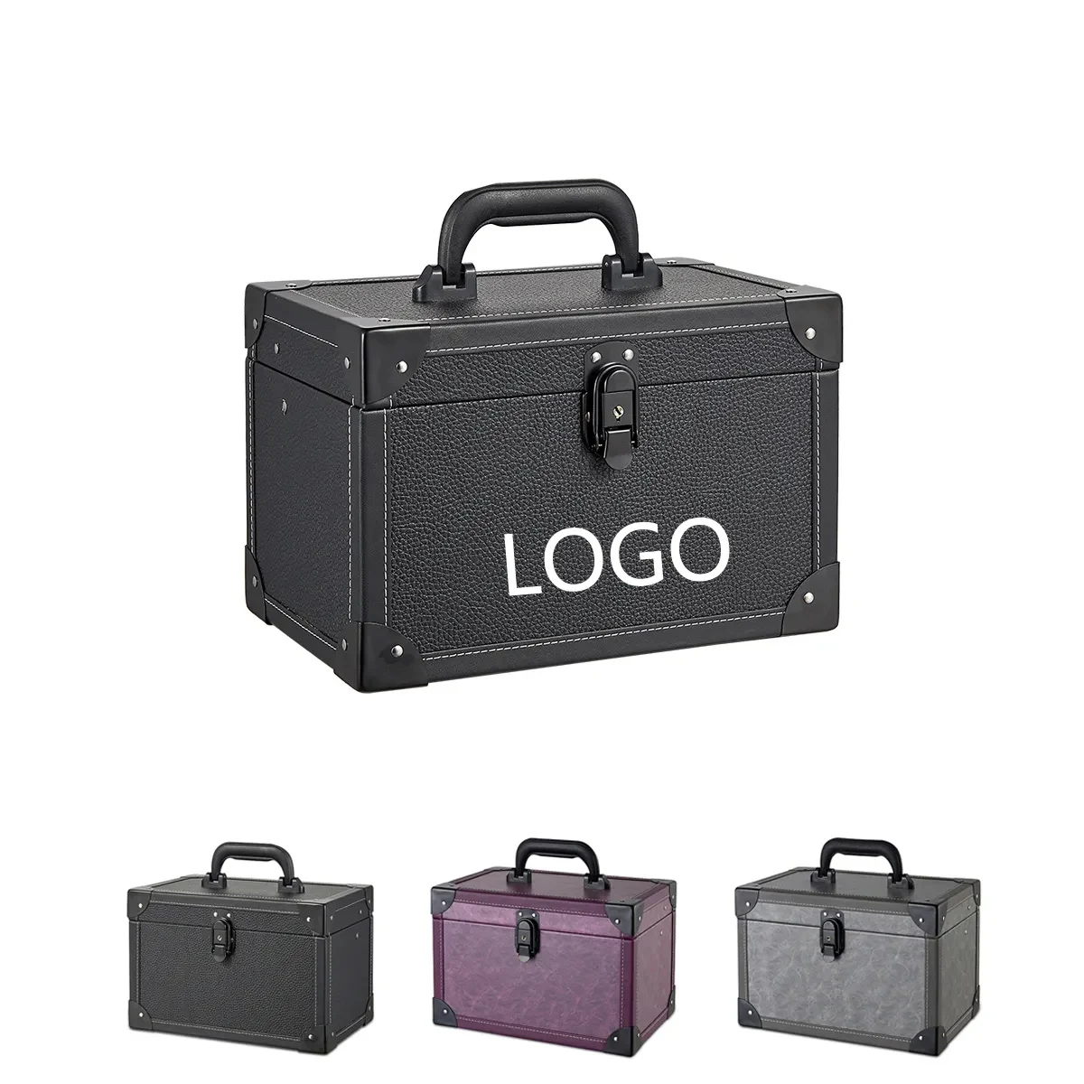 Portable Makeup Box With Mirror 1