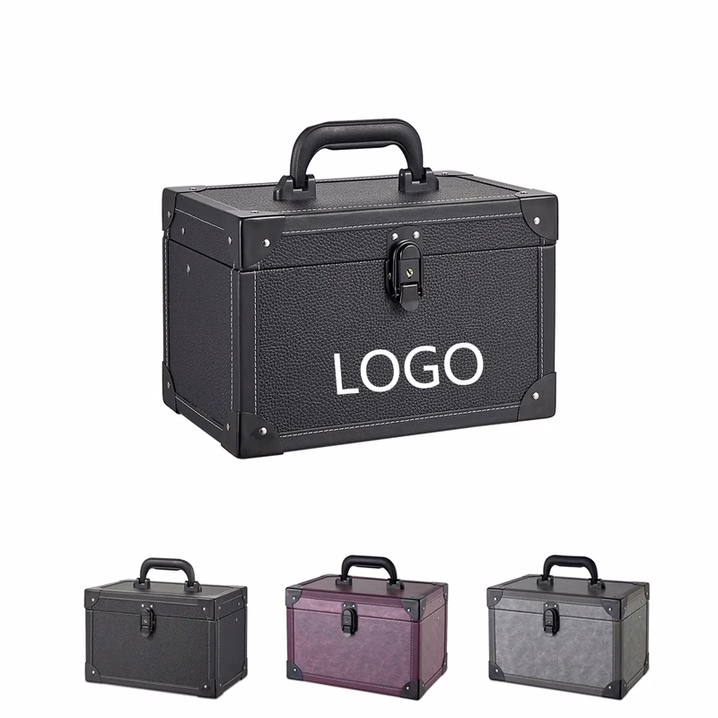 Portable Makeup Box With Mirror
