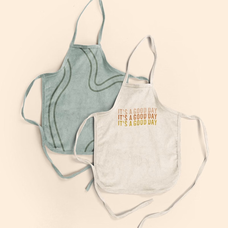 SWEETKINS TODDLER APRON - CORDUROY