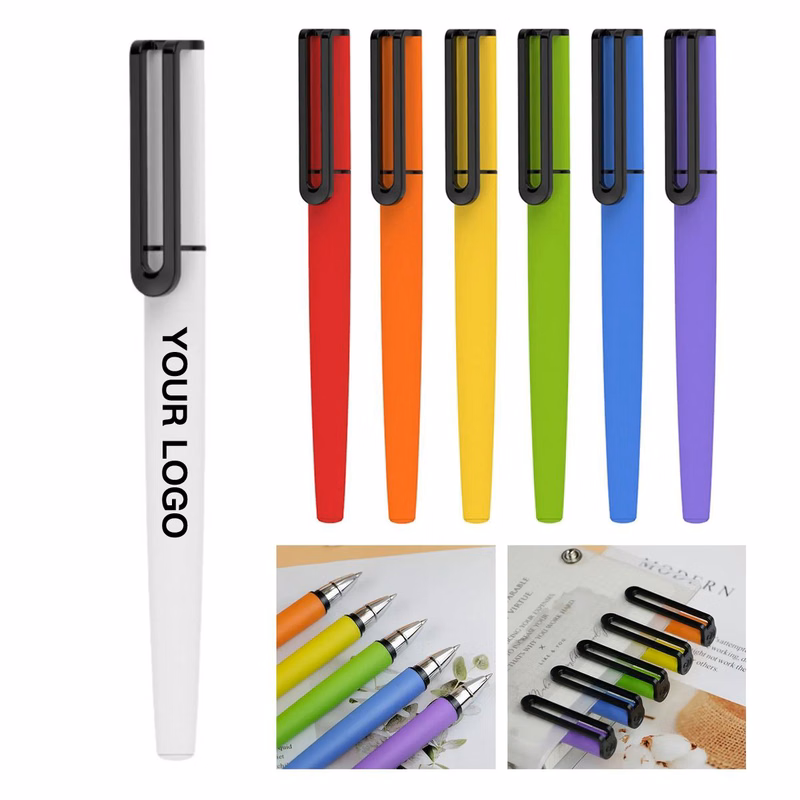 Plastic Colorful Office Gel Ink Pen