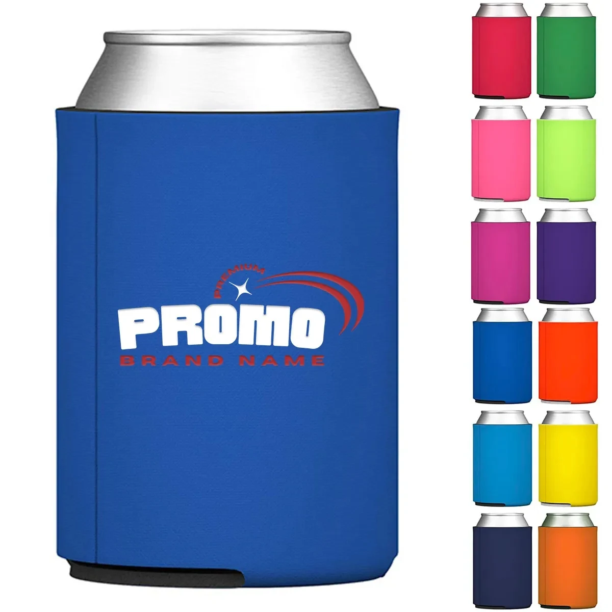 Beer Soda Can Beverage Cooler Sleeve Insulated Cover Holder, custom can cooler with logo imprint 1