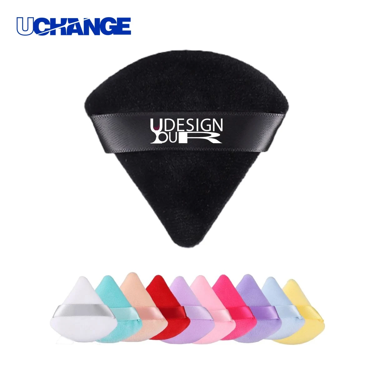 Triangle Velour Makeup Puff Blender 1