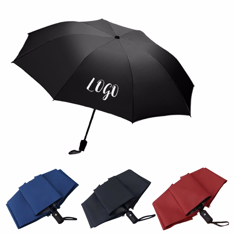 8-Rib Folding Automatic Umbrella