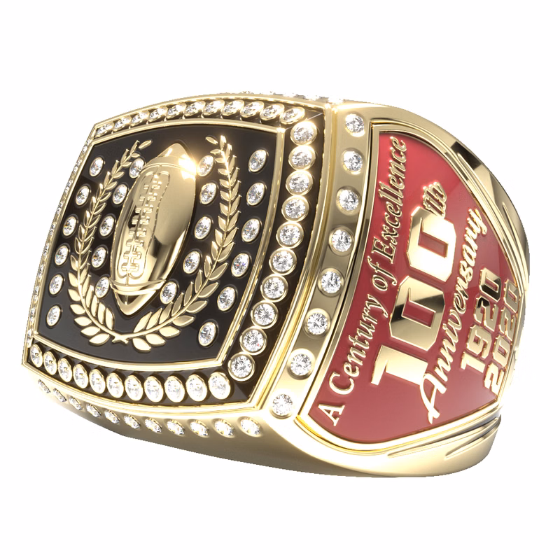 Custom Titan Ring w/ Stock Top & 2 Custom Sides