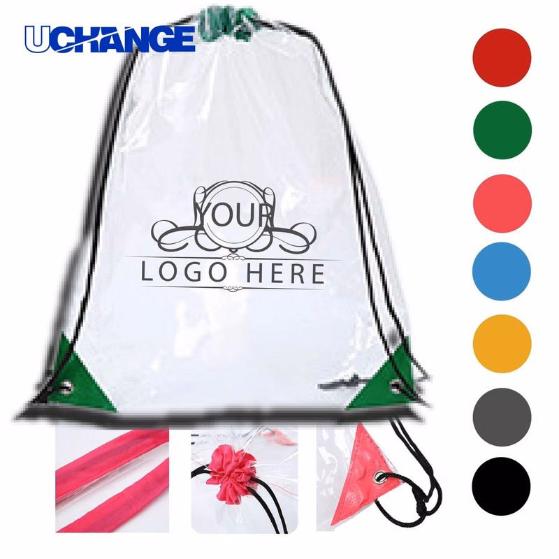Clear Drawstring Bag