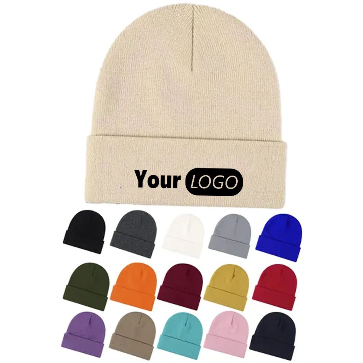 Ultra-Soft Cuffed Knit Winter Beanie 1