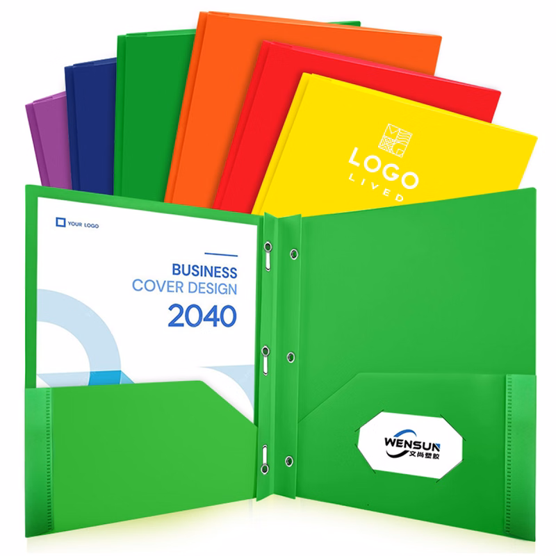 Heavy Duty Plastic Letter Size School Folders