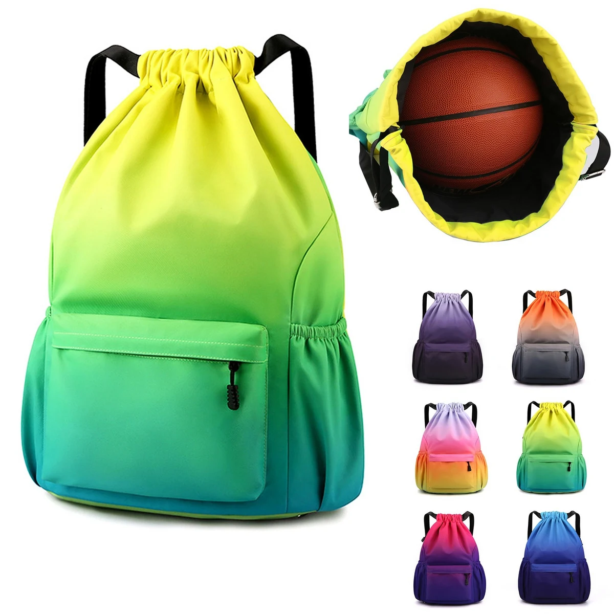 Gradient Sports Travel Drawstring Backpack 1