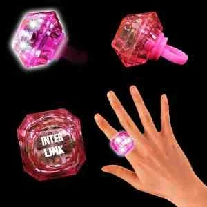 1 3/8" Light Up Diamond Ring 1