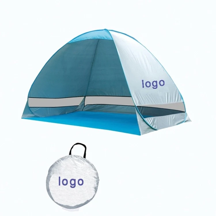 UV Protection Beach Tent With Silver Coating 1