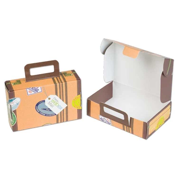 5" x 3 3/8" x 1 1/2" - Mini Suitcase Box 1