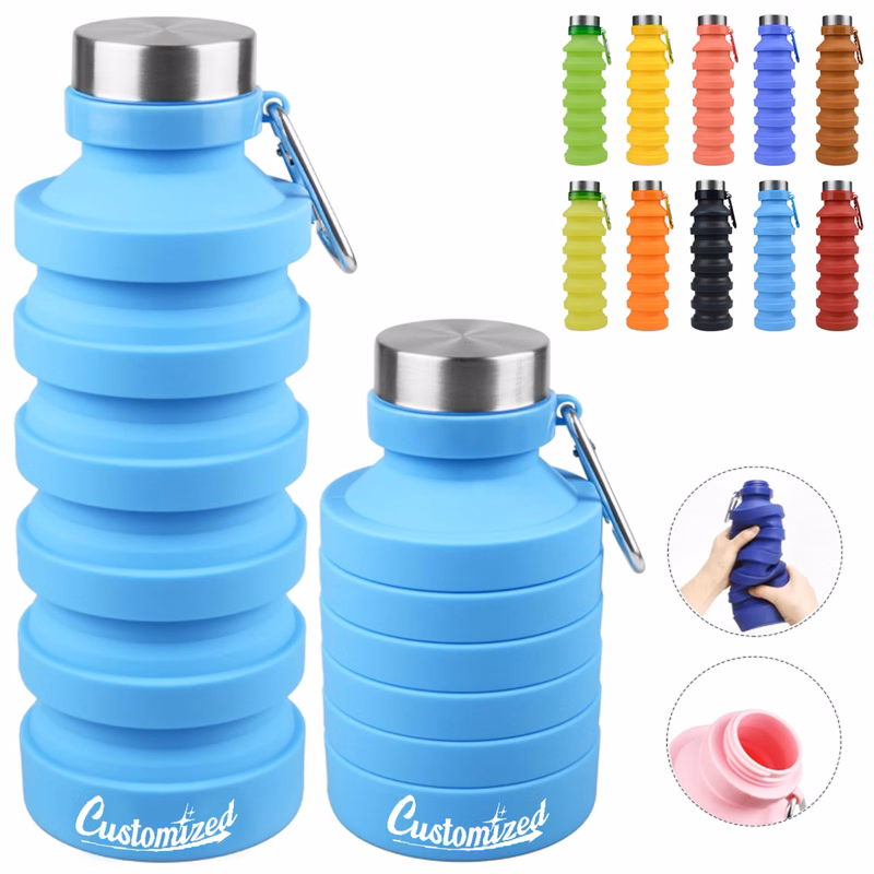17oz Collapsible Silicone Travel Bottle