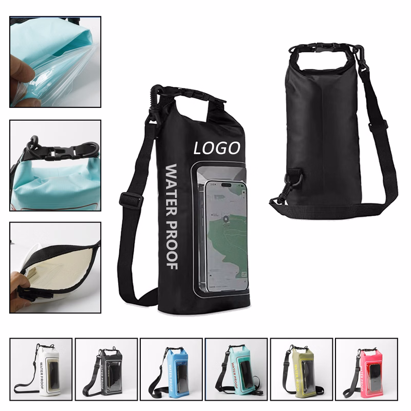 2L Clear Phone Pouch Waterproof Dry Bag