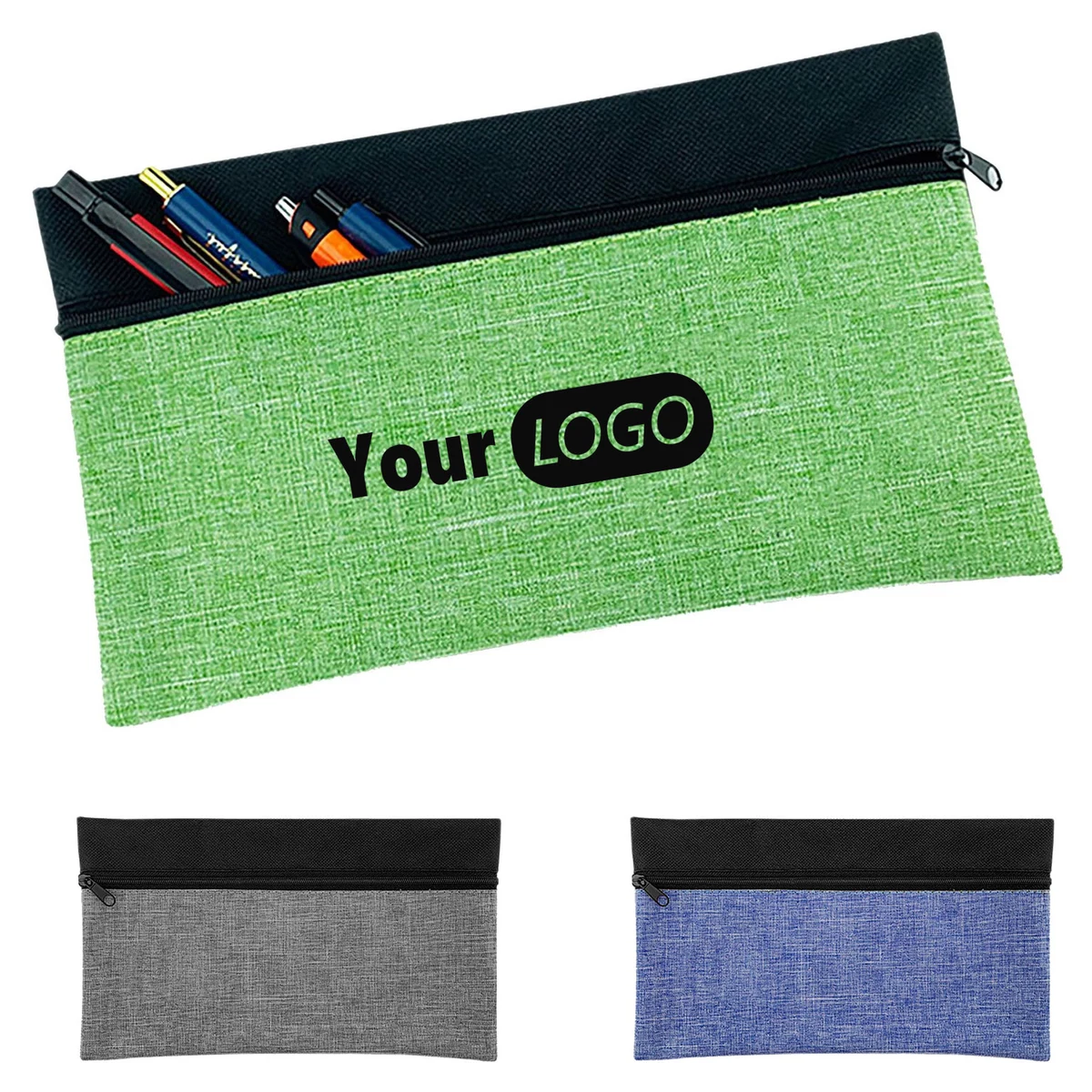 Polyester Zipper Pencil Case 1