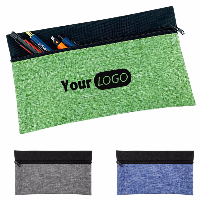 Polyester Zipper Pencil Case