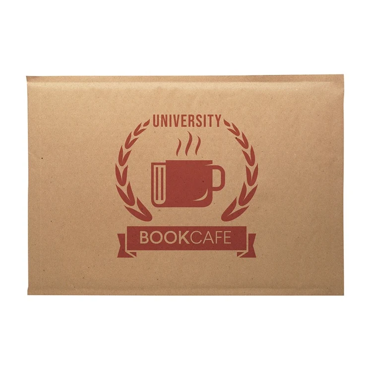 One Color Natural Paper Bubble Mailer (10.5" x 16") 1