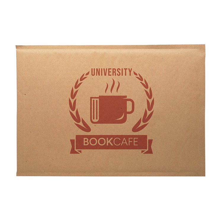 One Color Natural Paper Bubble Mailer (10.5" x 16")