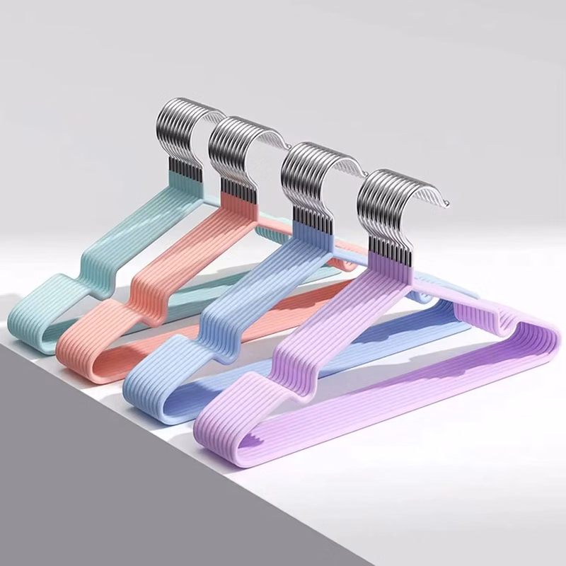 Metal Reinforced Simple Non-Slip Clothing Rack