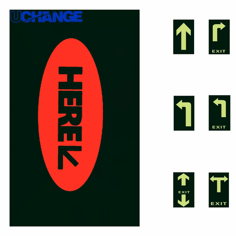 Glow-in-the-Dark Decal Sticker