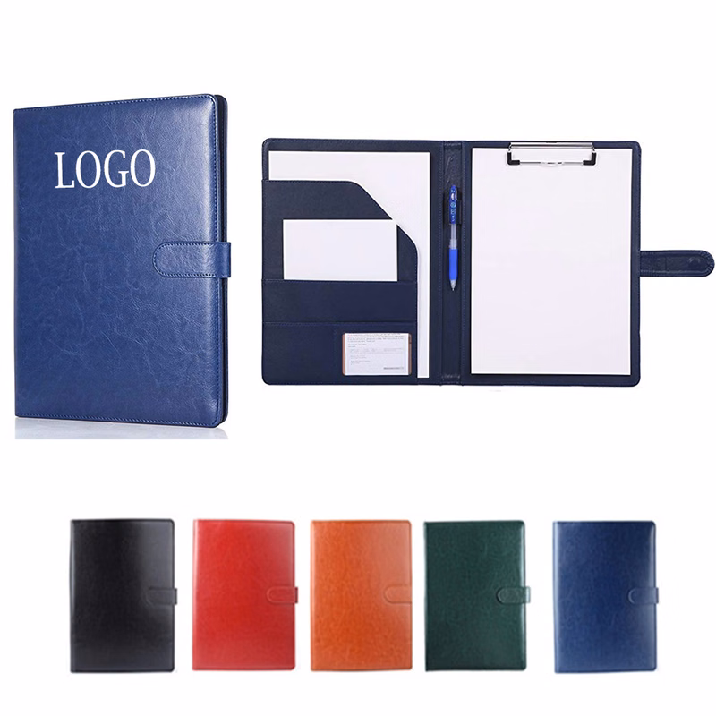 Debossed PU Leather Padfolios