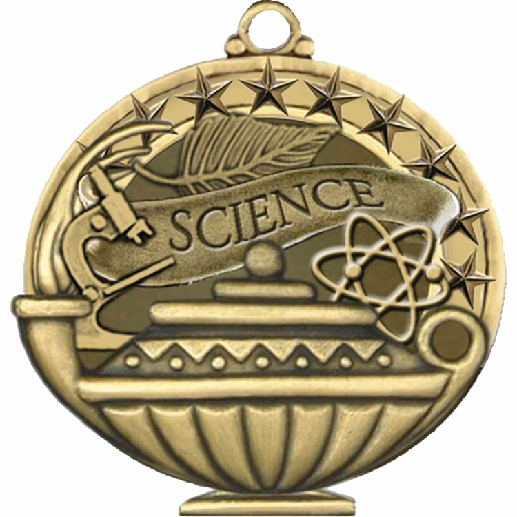 Stock Academic Medals: Science