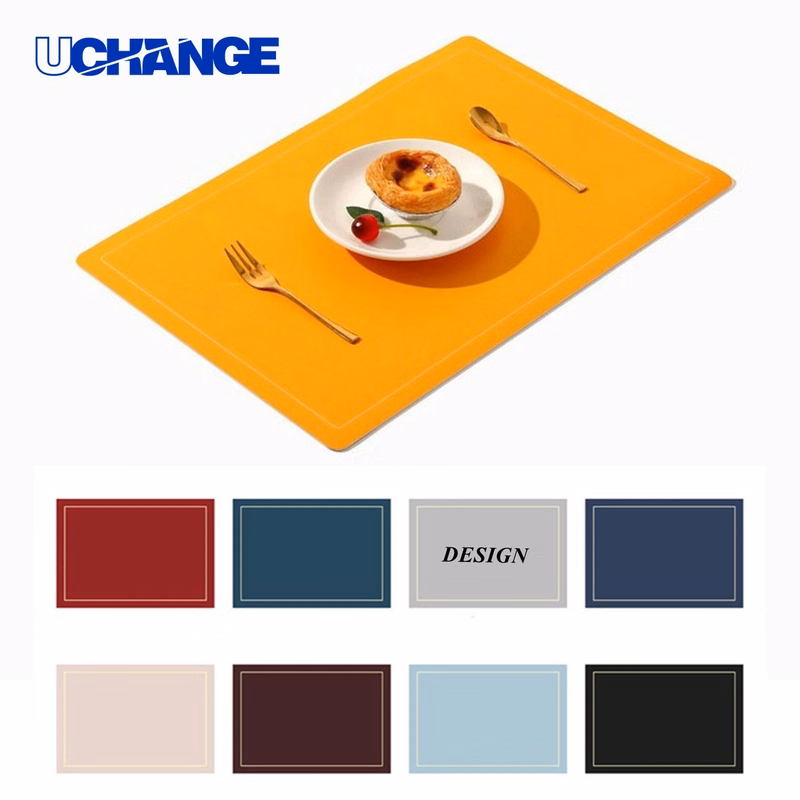 Leather Table Placemat for Dining and Home Decor