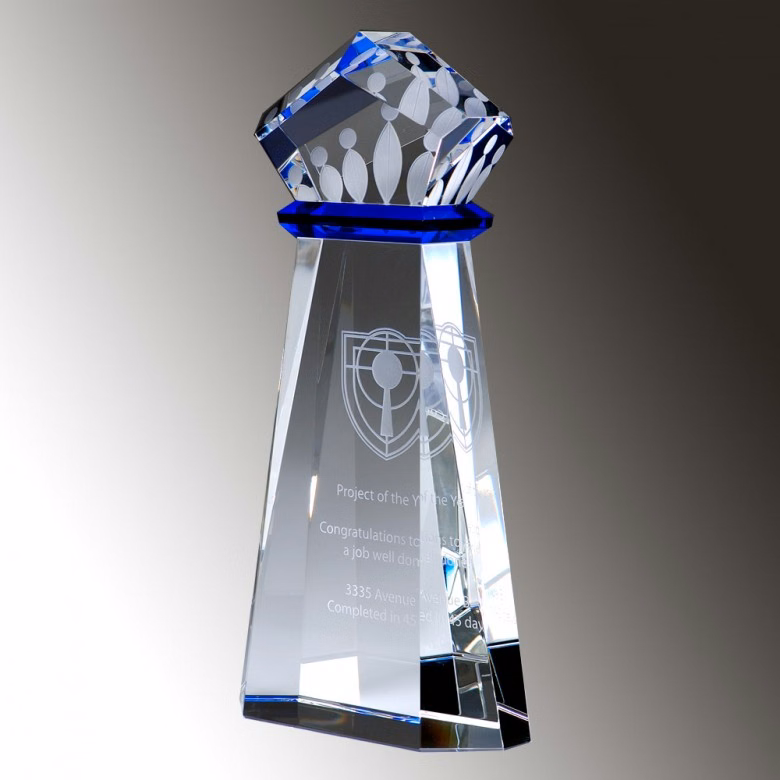 Matterhorn Crystal Award 10"