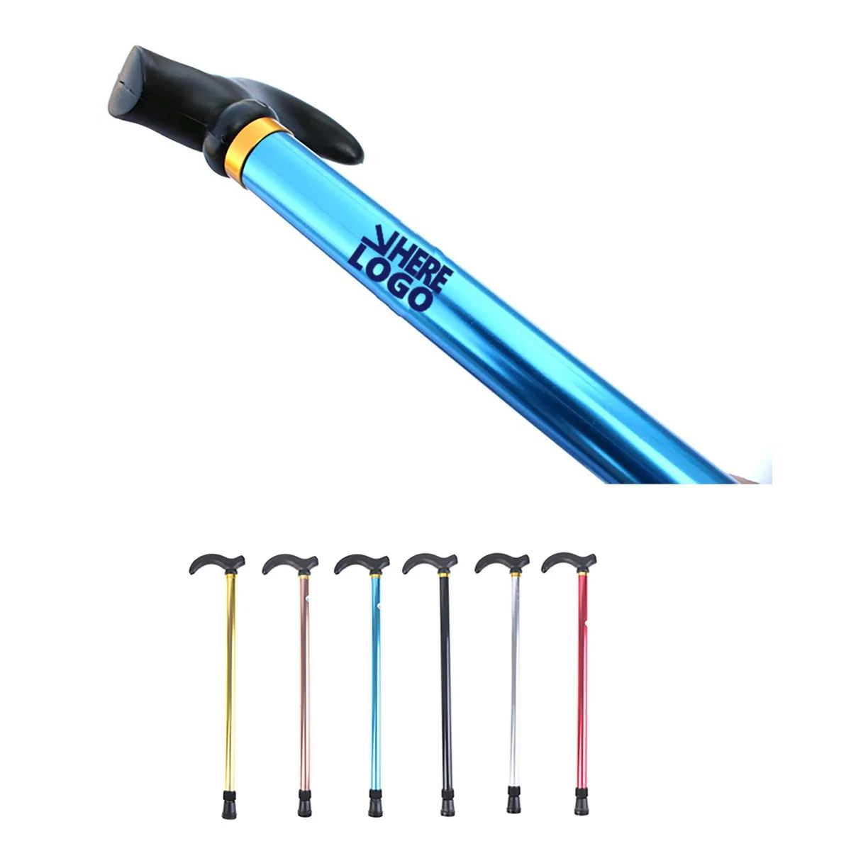 Aluminum Alloy Retractable Walking Stick 1