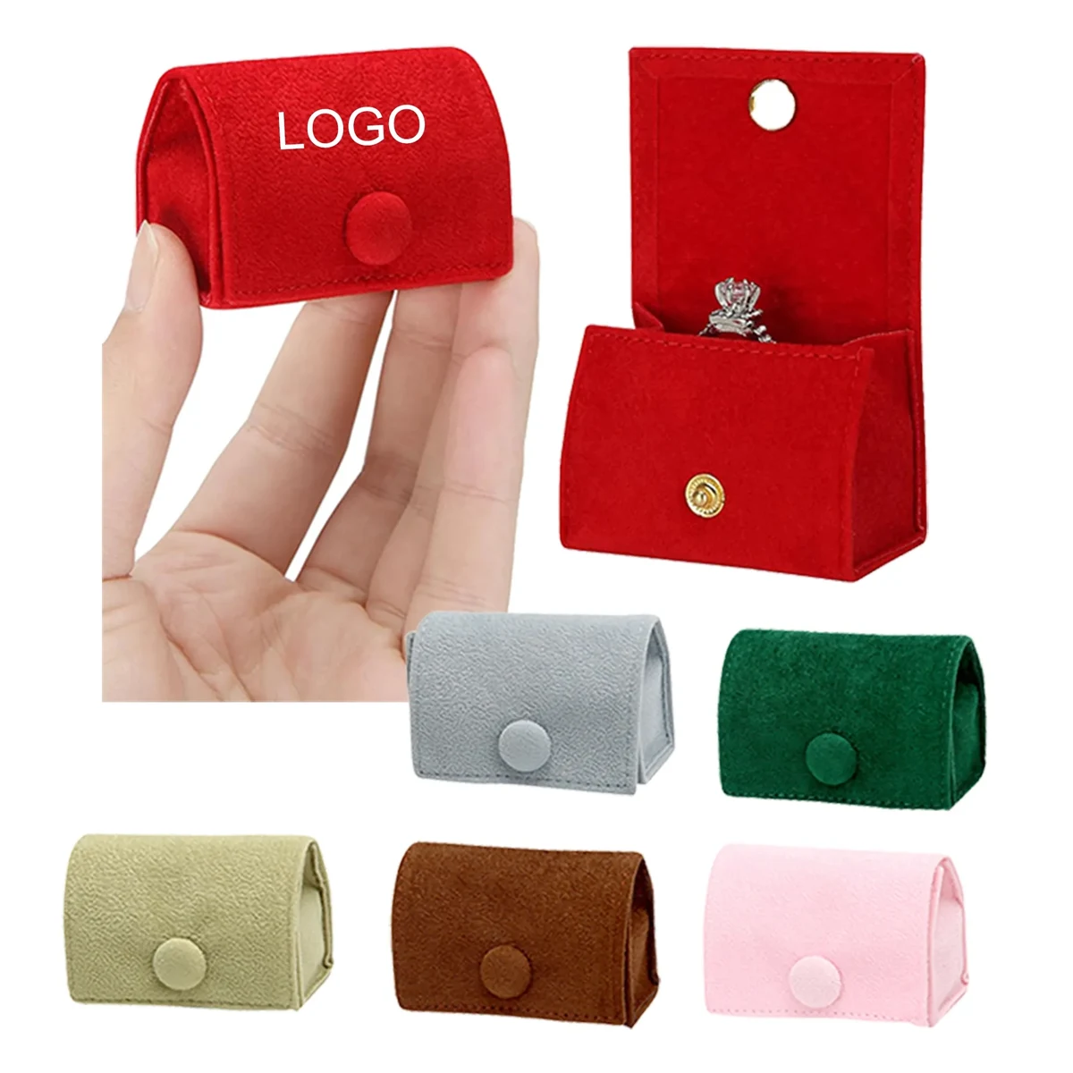 Elegant Velvet Jewelry Box 1