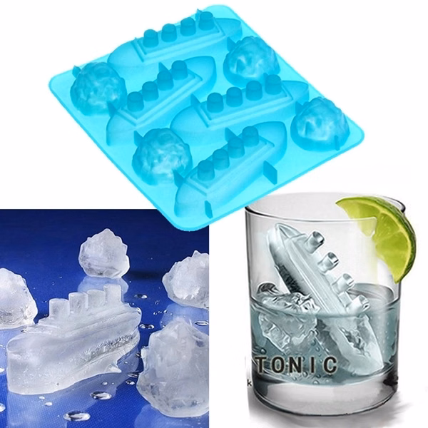Silicone Titanic Ice Tray