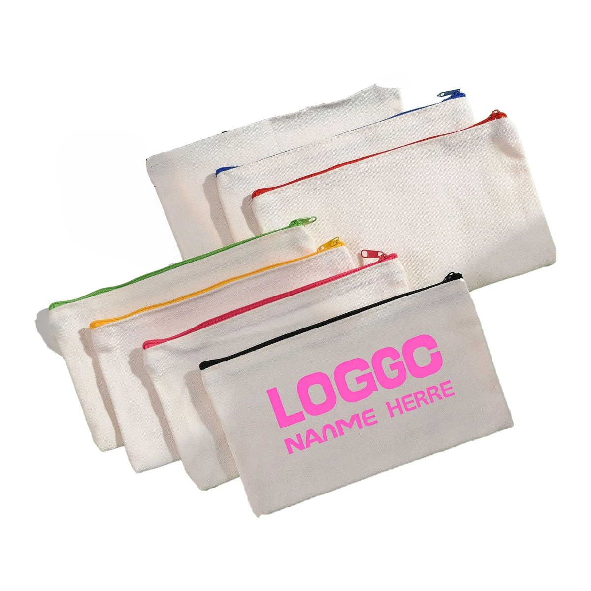 DIY Zipper Canvas Pen Pouch 1