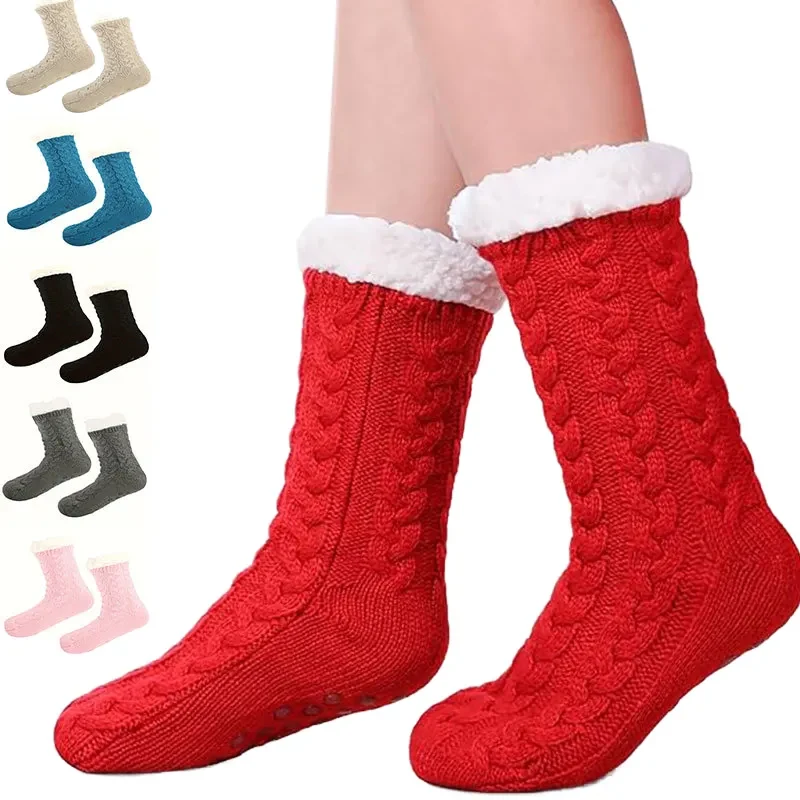 Fuzzy Slipper Socks 1