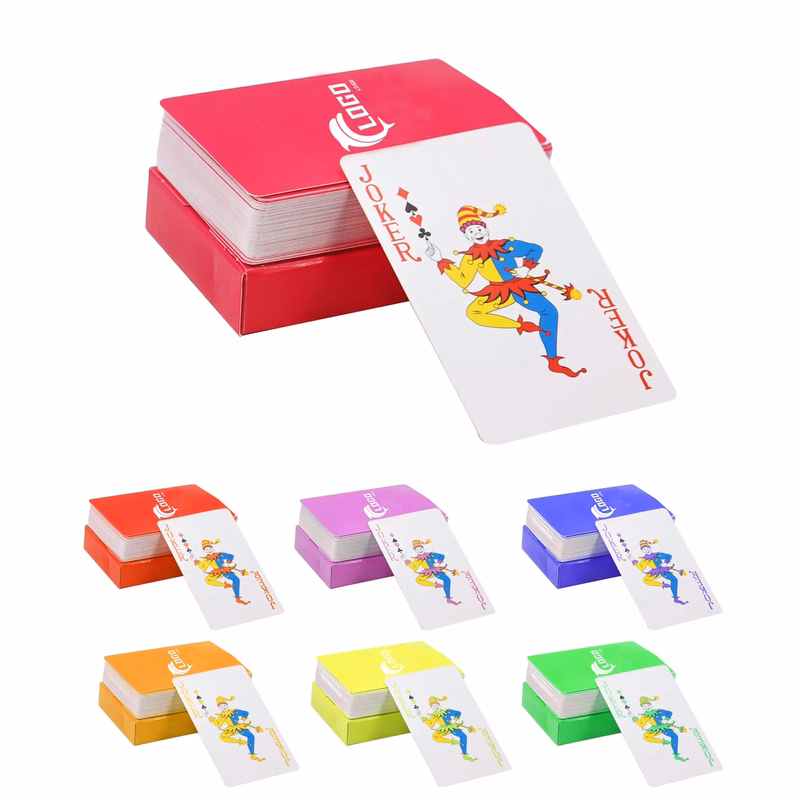 MOQ 100 Decks Full Color Standard Playing Cards
