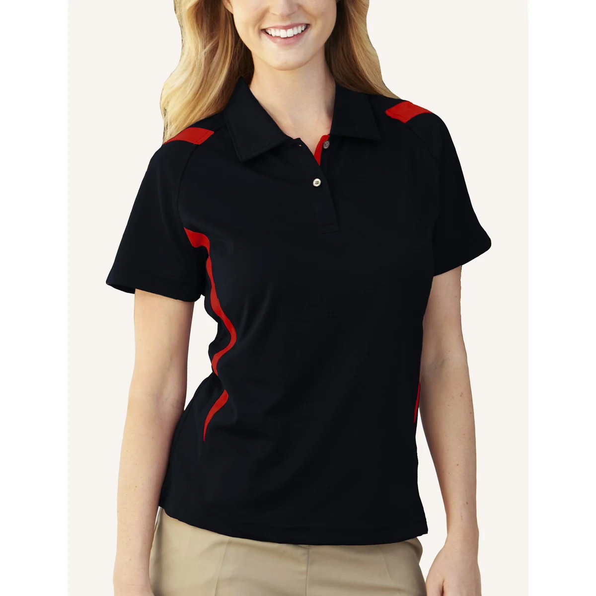 Ladies' Pegasus Ottoman Polo Shirt 1