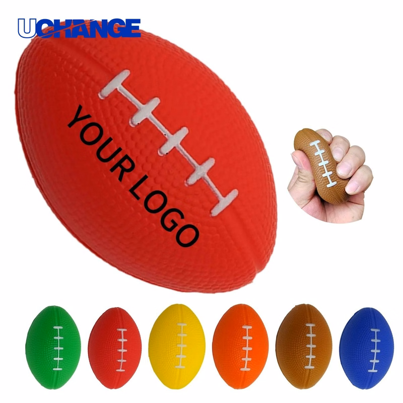 Rugby Stress Reliever PU Squeeze Toy