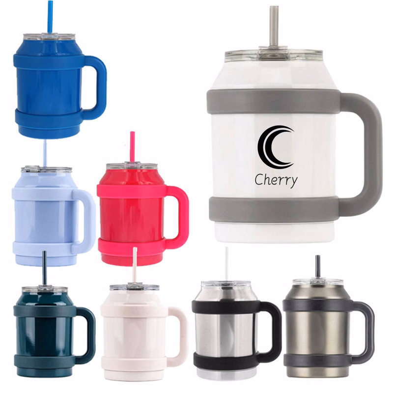 50Oz Mug With Handle And Straw