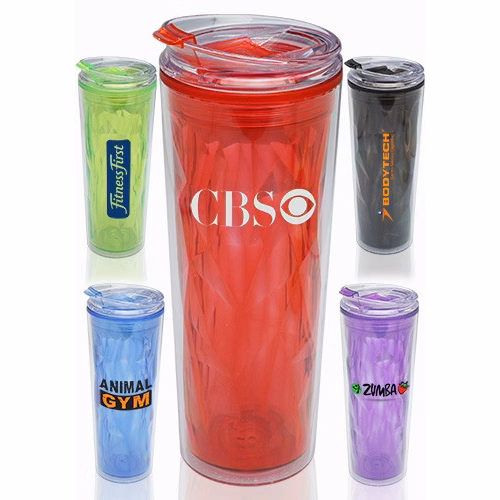 20 oz Double Wall Plastic Travel Mug