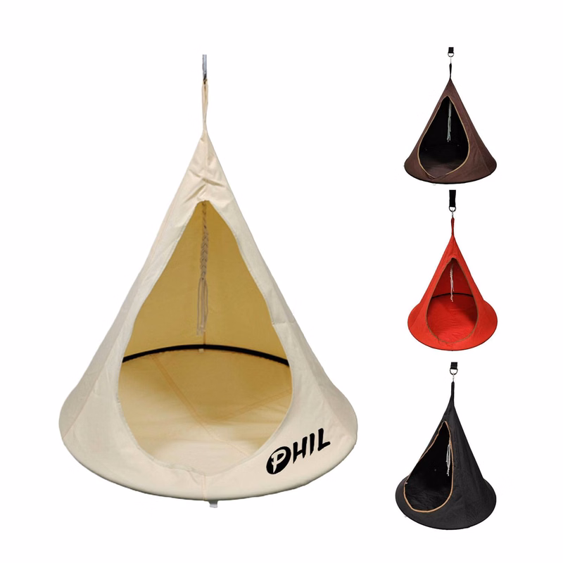 Camping romance Butterfly double hammock swing chair