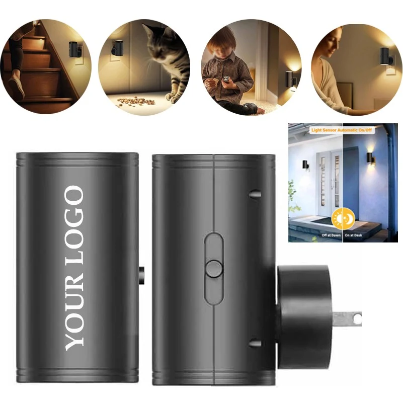 Nightlight Dimmable Lighting Plug in Night Light for Bedroom 1