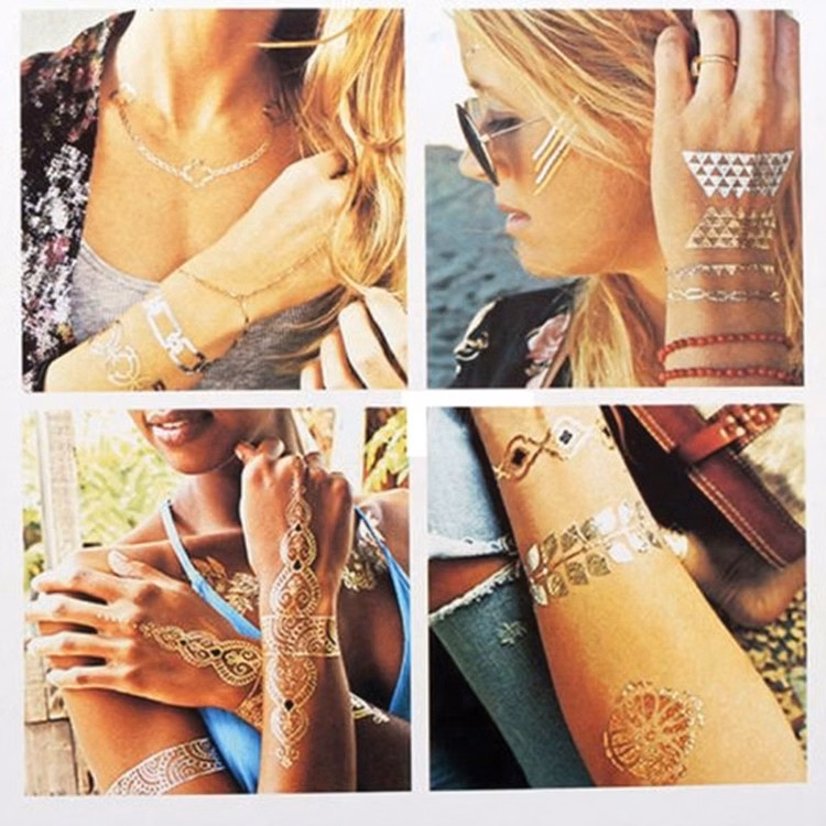 Temporary Waterproof Tattoo Stickers, Tattoo Jewlery