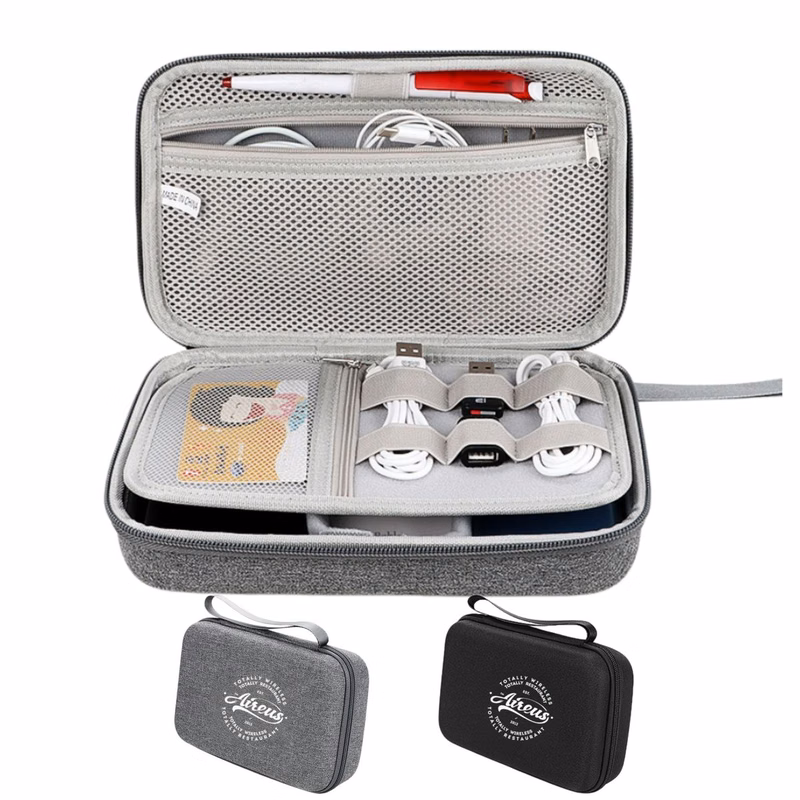 Hard Electronic Organizer Travel Cable Accessories Bag