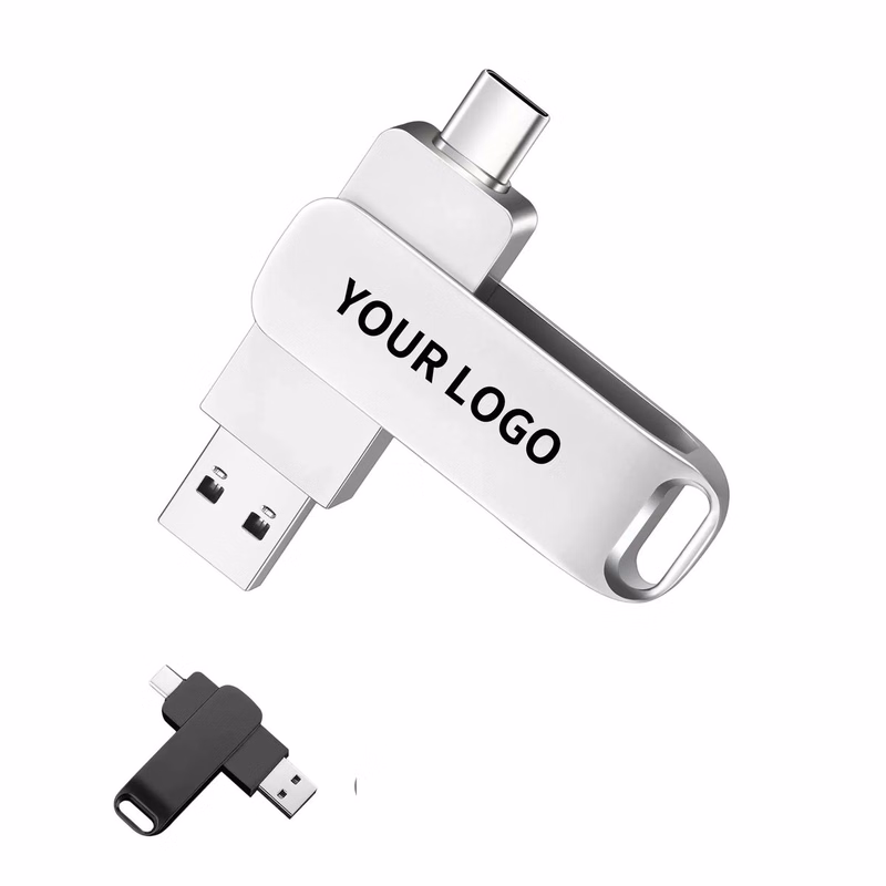 Compact Dual Connector USB Drive