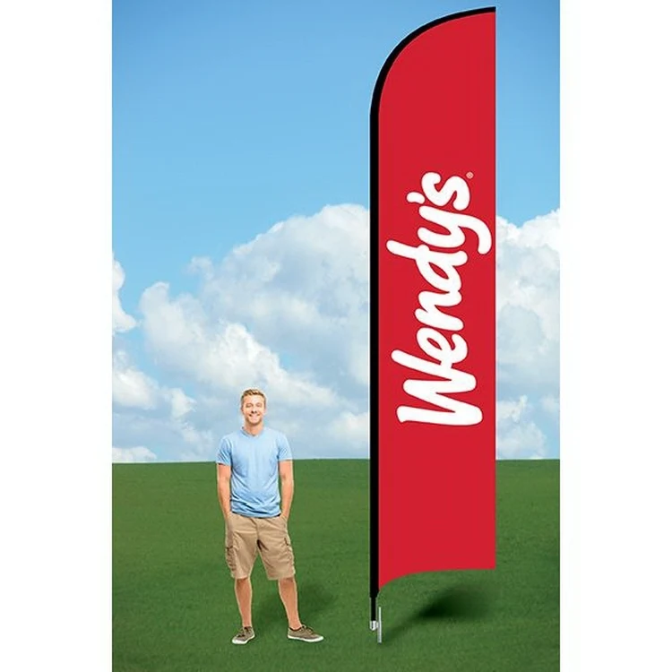 15ft Banner Flag with Ground Stake-Double 1