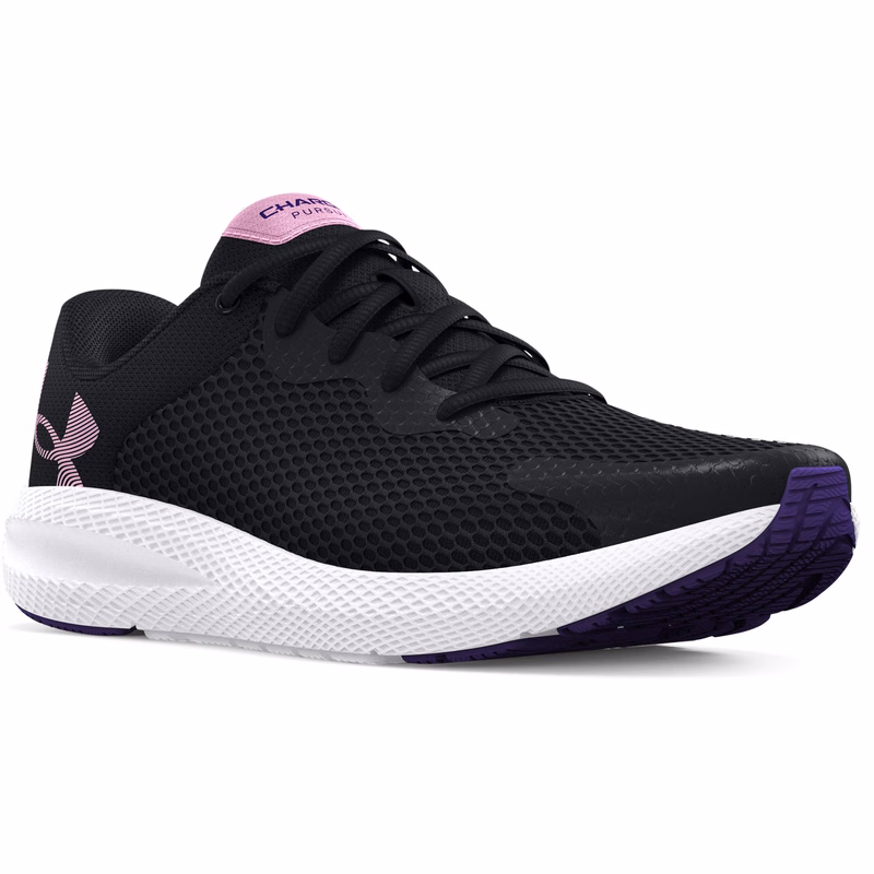 UA Charged Pursuit 2 Big Logo Girls' Grade School Running Shoes