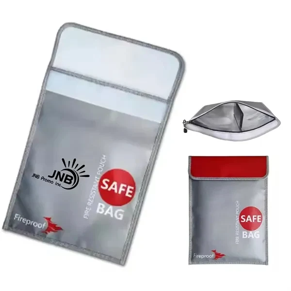 Flame-Retardant Document Pouches 1